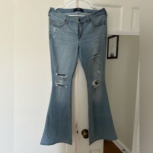 Hollister Classic Stretch Light Blue flare Jeans
